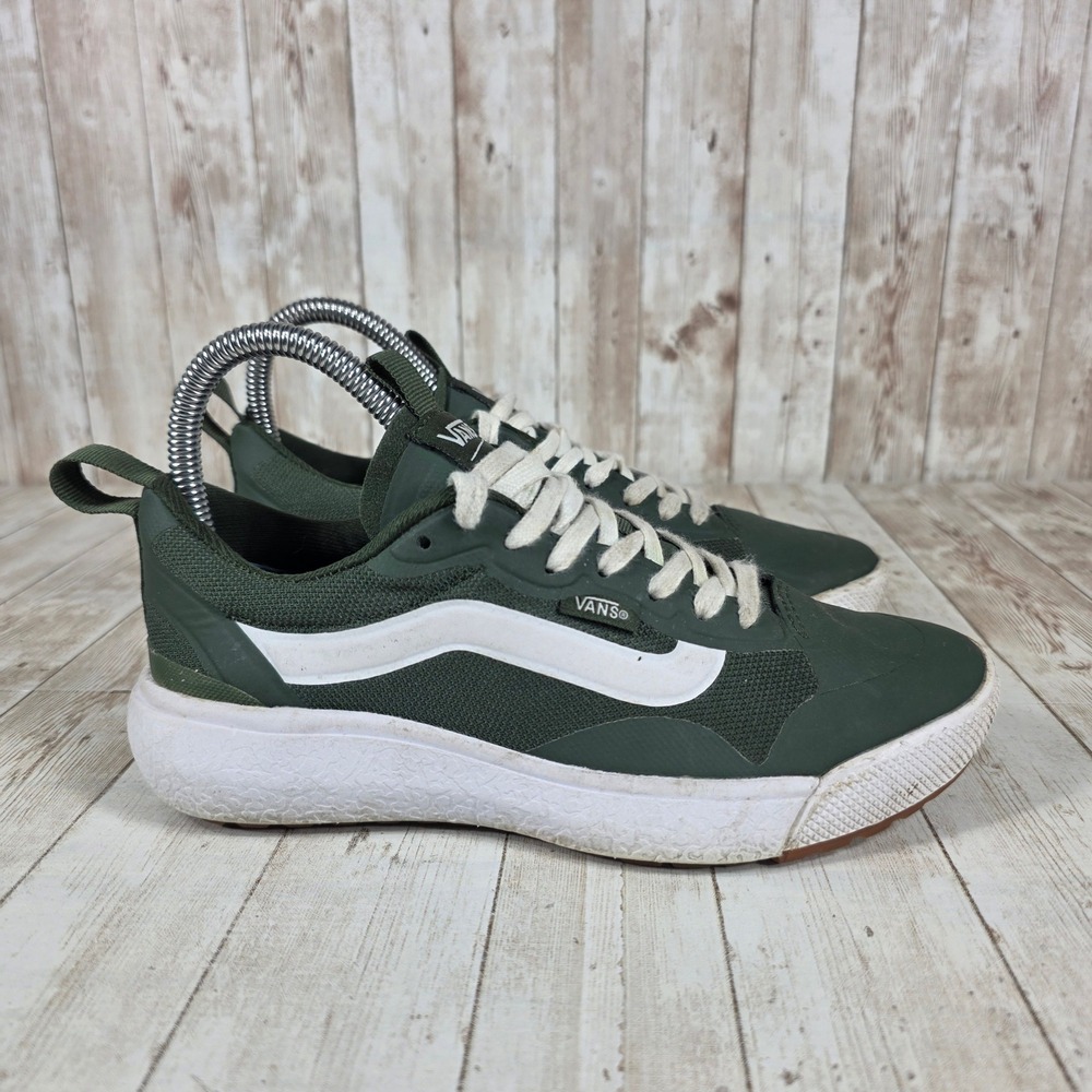 Vans Ultrarange Exo Green White Womens Athletic‎ Shoes Size 5